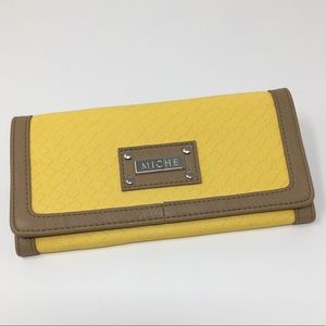 * New * Miche Yellow Wallet